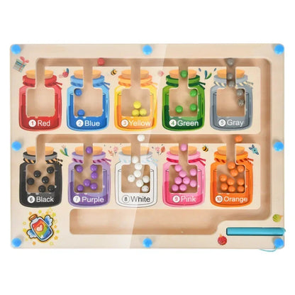 Wooden Magnetic Montessori Maze