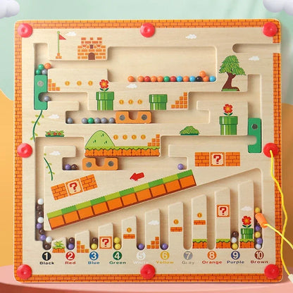 Wooden Magnetic Montessori Maze